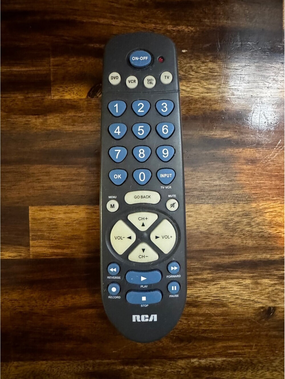 RCA RCR450 4-Device Big-Button Universal Remote TESTED